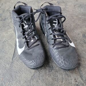 Nike Fastflex 856 Trout AJ9253-010 Black Baseball Cleats Men's 9.5